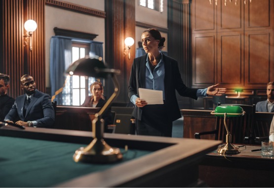 Ronda Dixon in Courtroom
