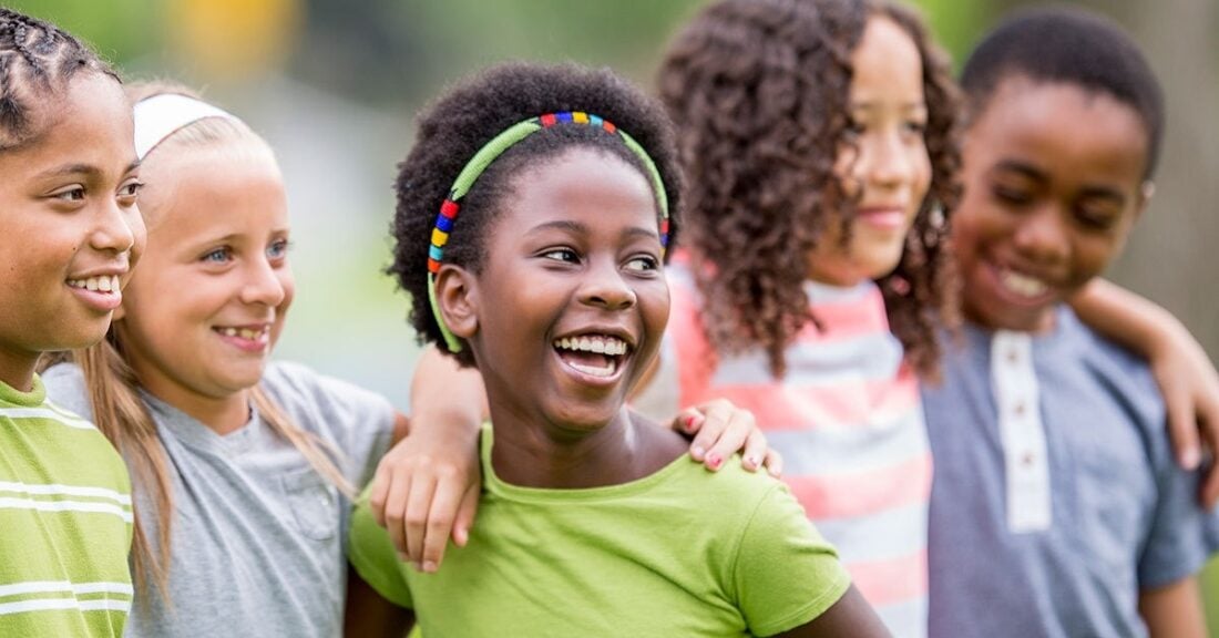 Smiling children